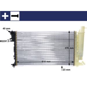 Arrefecedor do motor MAHLE CR 487 000S