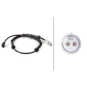 ABS-sensor HELLA 6PU 012 806-311