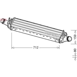 Intercooler DENSO DIT02038