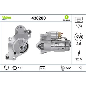 Starter VALEO 438200