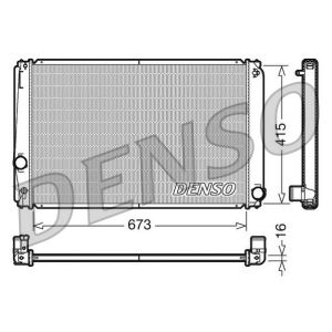 Jäähdytin, moottorin jäähdytys DENSO DRM50051