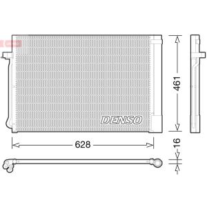 A/C-kondensor DENSO DCN05013