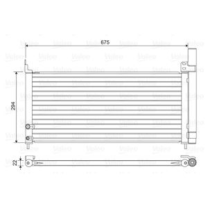 Condenseur (climatisation) VALEO 814464