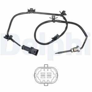 Sensor de temperatura dos gases de escape DELPHI TS30216