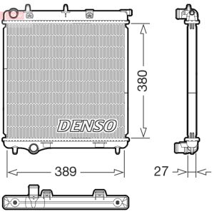 Arrefecedor do motor DENSO DRM21108