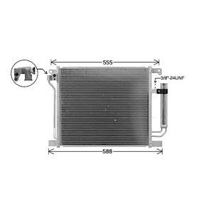 Condenseur (climatisation) AVA COOLING DN5467D