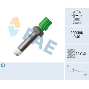 Interruptor, pressão do óleo FAE 12616