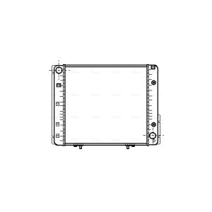 Arrefecedor do motor AVA COOLING MSA2065