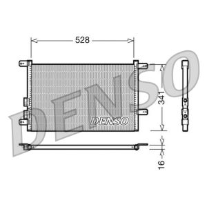 Condenseur (climatisation) DENSO DCN01003