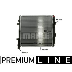 Kühler, Motorkühlung MAHLE CR 662 000P