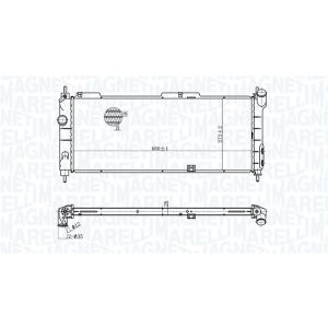 Arrefecedor do motor MAGNETI MARELLI 350213175300