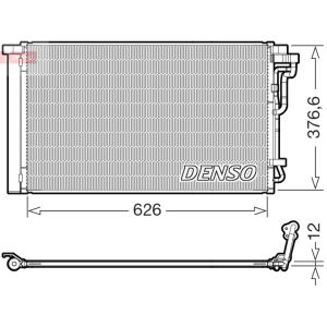 A/C-kondensor DENSO DCN41026