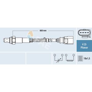 Sonda lambda FAE 77697