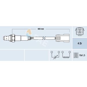 Sonde lambda FAE 77298