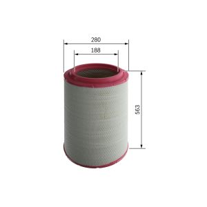Luftfilter BOSCH FILTRY F 026 400 638