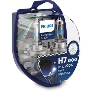 Lamp Halogeen PHILIPS H7 RacingVision GT200 12V/55W, 2 Stuk