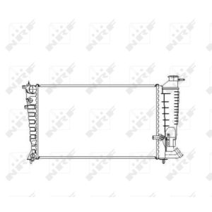 Radiator, aandrijfbatterij NRF 50474