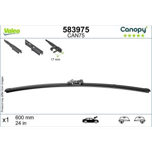 Limpiaparabrisas CANOPY VALEO 583975