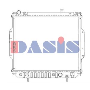 Arrefecedor do motor AKS DASIS 520146N