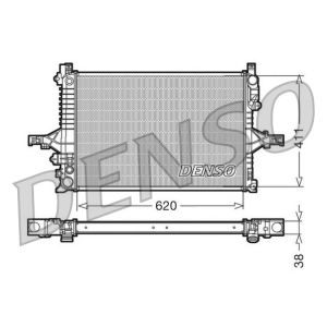 Radiador, refrigeración de motor DENSO DRM33066