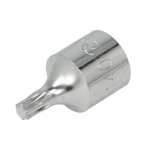 Ponta de chave de encaixe com furo de 1/2" TORX HANS 4014T40