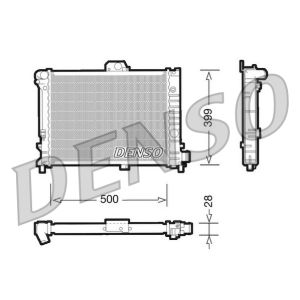 Raffreddatore motore DENSO DRM25005