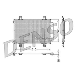 Condensator, airconditioning DENSO DCN47010