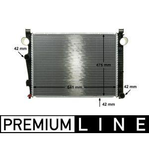 Arrefecedor do motor MAHLE CR 226 000P