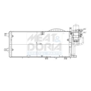 A/C-kondensor MEAT & DORIA 991107