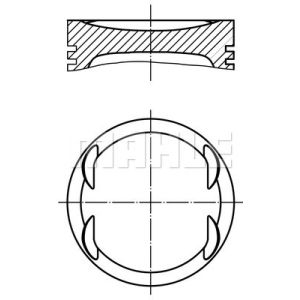 Zuiger MAHLE 030 99 00