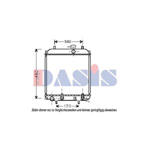 Motorkühler AKS DASIS 360013N