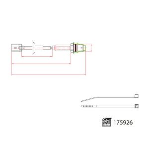 Sensor Lambda FEBI BILSTEIN 175926