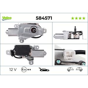 Wischermotor VALEO VAL584571