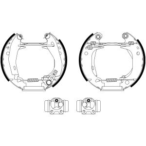 Jarrukenkäsarja Shoe Kit Pro TEXTAR 84030301