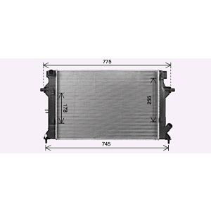 Raffreddatore motore AVA COOLING KA2340