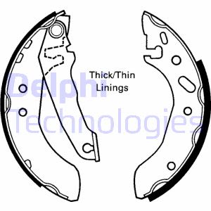 Remschoenset DELPHI LS1616