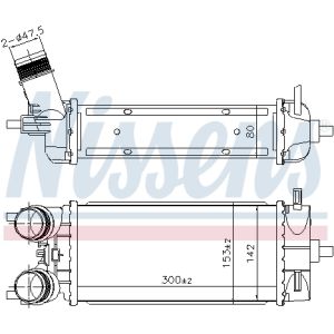 Intercooler NISSENS 961483