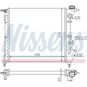 Radiator, motorkoeling NISSENS 63929