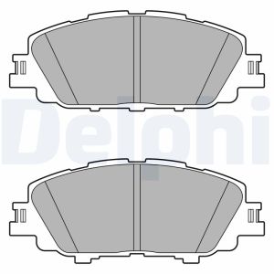 Conjunto de pastilhas de travão DELPHI LP3647, frente