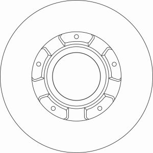Bromsskiva TRW DF6963S