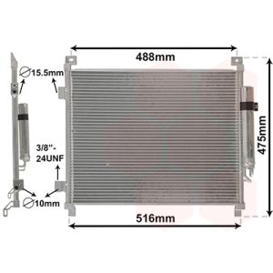 Condenseur (climatisation) VAN WEZEL 33015701