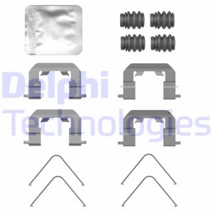 Kit de accesorios, pastillas de frenos DELPHI LX0771