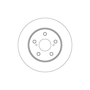 Disque de frein TRW DF6838
