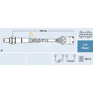 Sonda lambda FAE 77622