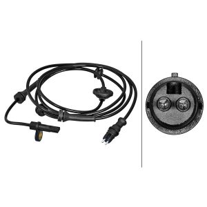 Sensor do ABS traseiro, direito HELLA 6PU 358 217-301