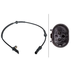 Sensor de velocidad, ABS HELLA 6PU 012 679-511