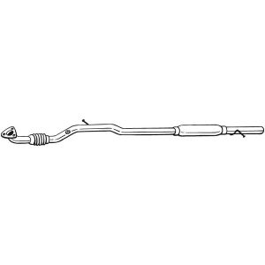 Mittelschalldämpfer BOSAL 284-525