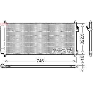 Condenseur (climatisation) DENSO DCN40026