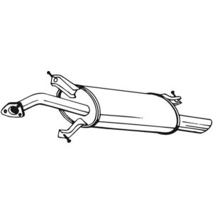 Endschalldämpfer BOSAL 235-161