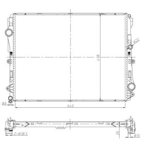 Kühler, Motorkühlung NRF 50041